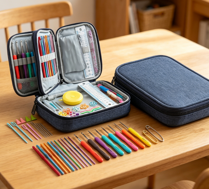 85 Piece Crochet Kit With Ergonomic Design Image 2