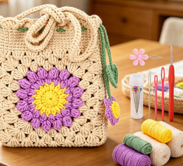 Phone Pouch Crochet Kit With Tutorials