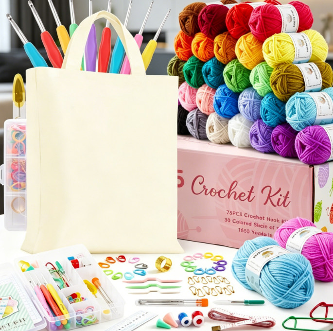 30 Skein Crochet Kit (Professional Starter Set)